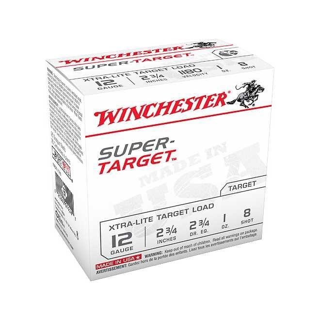 Winchester Super Target 12 Gauge 8 Shotshell